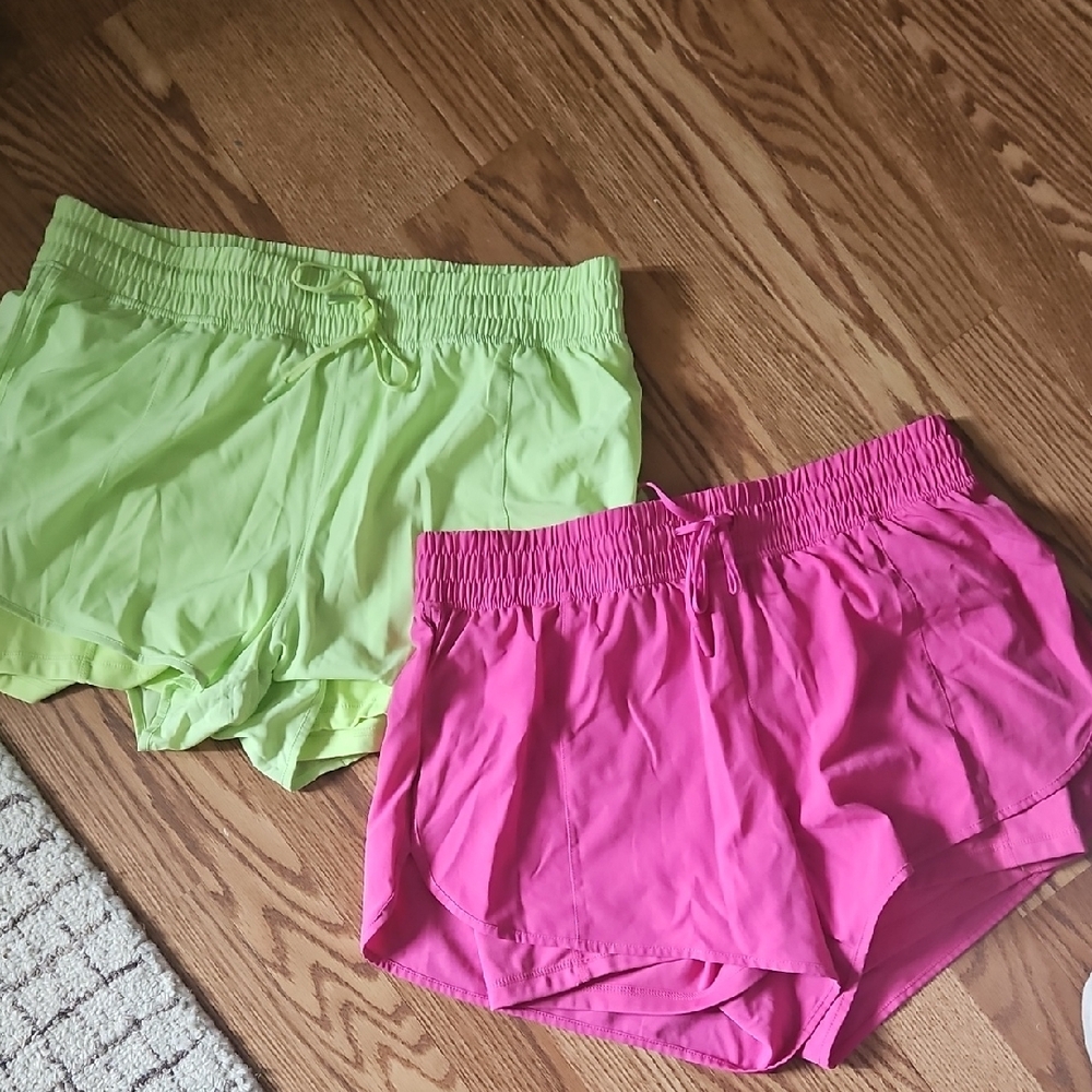 NWOT- Bundle! (2) LightStreme 2-in-1 Shorts By 90 Degree Reflex